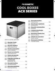 Dometic ACX40G Operating Manual