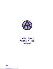 ALLIED TIME Alliance AT10C Manual