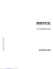 thomann Botex SP-1500 User Manual