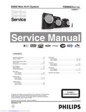 Philips FWM663/BK Service Manual