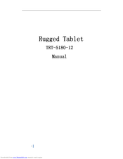 Rugged Computing TRT-5180-12 Manual
