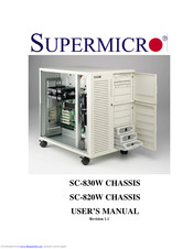 Supermicro SC-820W User Manual