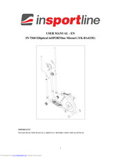Insportline IN 7560 User Manual