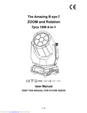 EHongLight The Amazing B eye-7 User Manual