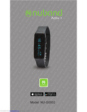 Nuband Activ Plus ANU-G0002 User Manual