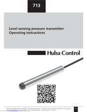 Huba Control 713 Operating Instructions Manual