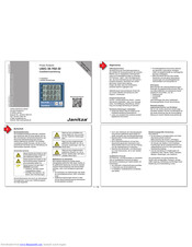 janitza UMG 96 RM-M Installation Manual