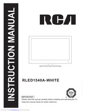 RCA RLED1540A Instruction Manual