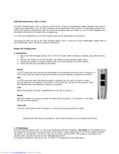 Kirk Wireless Server 1200 Manual