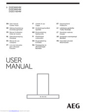 AEG DGE5660HM User Manual