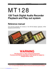 VB-Audio MT128 Reference Manual