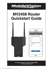 MobileVision MV2458 Quick Start Manual