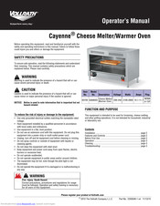 Vollrath 40700 Operator's Manual