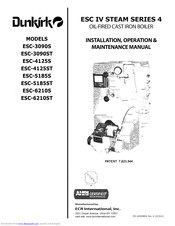 Dunkirk ESC-6210S Installation, Operation & Maintenance Manual