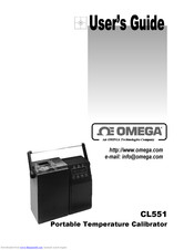 Omega CL551 User Manual