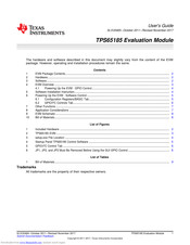 Texas Instruments TPS65185 User Manual