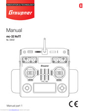GRAUPNER 33032 Manual