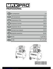 MaxPro MPEAC1500/50 Manual