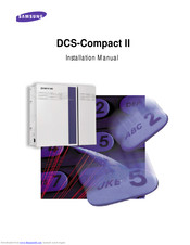 Samsung DCS-Compact II Installation Manual