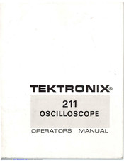 Tektronix 211 Operator's Manual