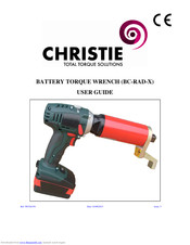 Christie BCRAD20X User Manual