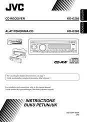 JVC KD-G285 Instructions Manual