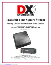 DX DXE-TFS4-160B Manual
