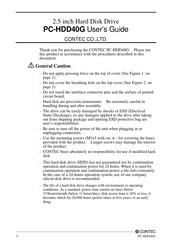 Contec PC-HDD40G User Manual