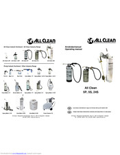 All Clean 24S Operating Manual