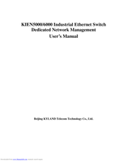 KYLAND Technology KIEN6000 User Manual