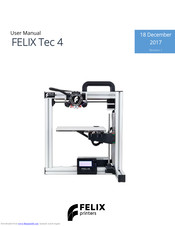 Felix printers Tec 4 User Manual
