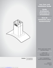 ELICA ECN642S3 Use, Care And Installation Manual