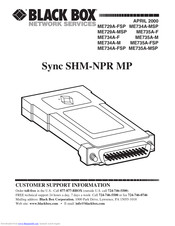 Black Box ME729A-FSP Instruction Manual