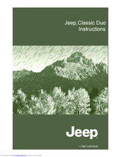 Born With Style Jeep classic duo Instruction Manual