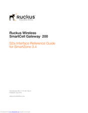 Ruckus Wireless SmartCell 200 Reference Manual