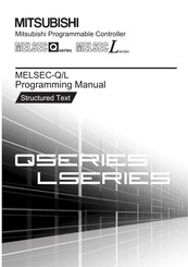 Mitsubishi MELSEC-l Programming Manual
