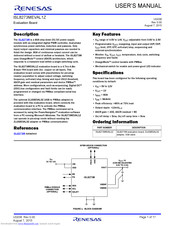 Renesas ISL8273M User Manual