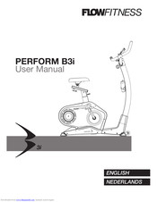 Flow Fitness PERFORM B3i User Manual