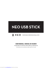 NEO USB STICK User Manual