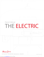 Marra Forni Electric EL110 Owner's Manual