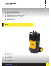 Plymovent PHV User Manual