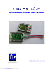 I2CTools USB-to-I2C User Manual