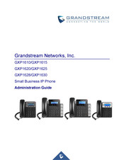 Grandstream Networks GXP1610 Administration Manual