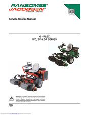 Ransomes G - PLEX WD series Service Course Manual