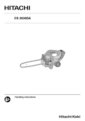 Hitachi CS 3630DA Handling Instructions Manual