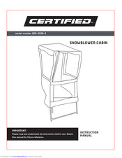 CERTIFIED 060-3938-8 Instruction Manual