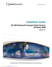 Brainboxes BL-565 Installation Manual