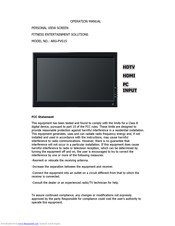 ARG ARG-PVS15 Operation Manual