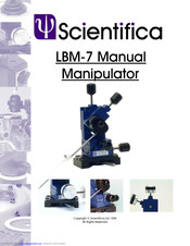 Scientifica LBM-7 Manual