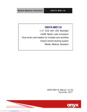 Onyx MD116 Manual